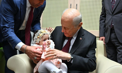 KAHRAMANMARAŞLI ‘UMAY’ BEBEK DEVLET BAHÇELİ’YE MİSAFİR OLDU!