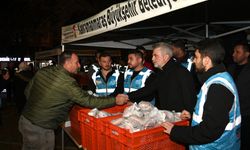 Başkan Görgel, Berat Kandili’nde Uncular Camii’ndeydi