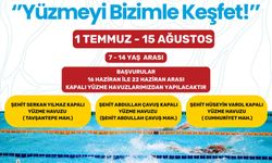 Onikişubat Belediyesi’nin ‘Yüzmeyi Bizimle Keşfet’ kursu başlıyor