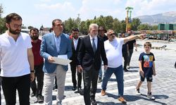 Başkan Görgel, Fuar Öncesi Atatürk Parkı’ndaki Hazırlıkları İnceledi