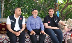 BAŞKAN TOPTAŞ, YANGIN MAĞDURLARINI ZİYARET ETTİ