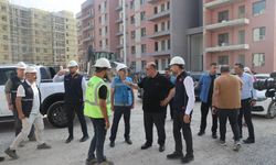 BAŞKAN MEHMET AKPINAR, GÜNEŞEVLER REZERV KONUT PROJESİ SAHASINI İNCELEDİ