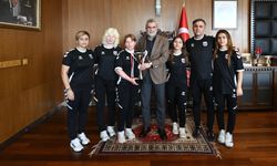 Başkan Görgel, Şampiyon Takımı Ağırladı