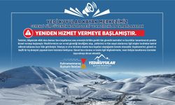Yedikuyular Kayak Merkezi, Yeniden Hizmet Vermeye Başladı!
