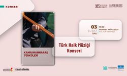 Büyükşehir’den Türk Halk Müziği Ziyafeti; “Kahramanmaraş Türküleri” Sahne Alıyor