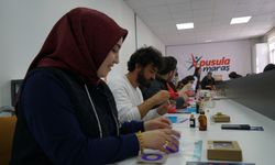 Gençler Pusula Maraş’ın Atölyesinde Hem Öğrendi Hem Üretti
