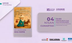 “Bir Nasrettin Hoca Varmış” Tiyatrosu Göksun’da Miniklerle Buluşacak