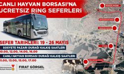 Canlı Hayvan Borsası’na Ücretsiz Ring Seferleri Başlıyor