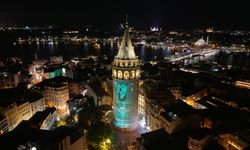 Kahramanmaraş’ın “Edebiyat” Işığı Galata Kulesi’ne Yansıdı