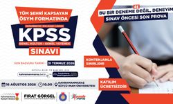 KPSS ADAYLARINA SON PROVA DESTEĞİ