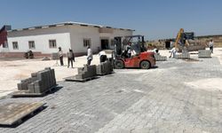 PAZARCIK KIZKAPANLI’NIN SOSYAL TESİSİNDE ÇEVRE DÜZENLEMESİ