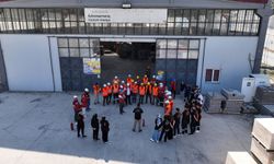 GERÇEĞİ ARATMAYAN YANGIN VE KURTARMA TATBİKATI