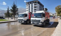ELBİSTAN’IN CADDELERİNDE TEMİZLİK