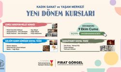 KADIN SANAT VE YAŞAM MERKEZİ ATÖLYELERİNDE YENİ DÖNEM BAŞVURULAR BAŞLADI