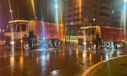 BÜYÜKŞEHİR’DEN TÜM BİRİMLERİYLE ŞİDDETLİ YAĞIŞA KARŞI SEFERBERLİK