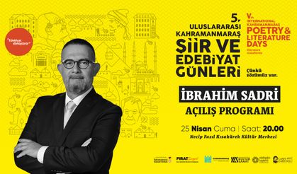 Şiir ve Edebiyatın Kalbi Kahramanmaraş’ta Atacak