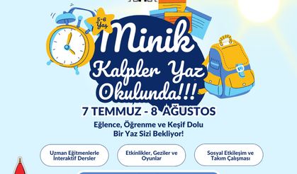 Onikişubat Belediyesi’nin ‘Minik Kalpler Yaz Okulu’na Başvurular Başlıyor