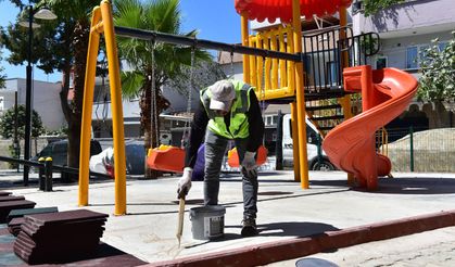DULKADİROĞLU’NDA ÇOCUK PARKLARI YENİLENİYOR