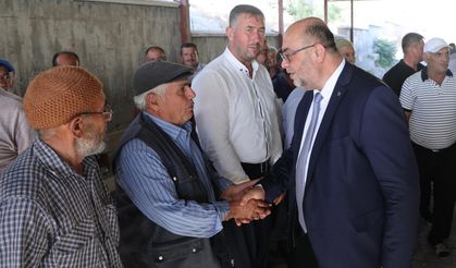 BAŞKAN AKPINAR, EKİBİYLE HALK BULUŞMASINDA