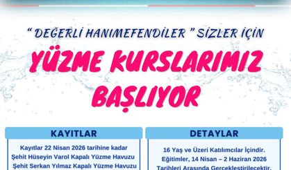 KADINLARA ÖZEL YÜZME KURSU