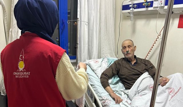 Onikişubat Belediyesi, Hasta Ve Yakınlarına Moral Oldu