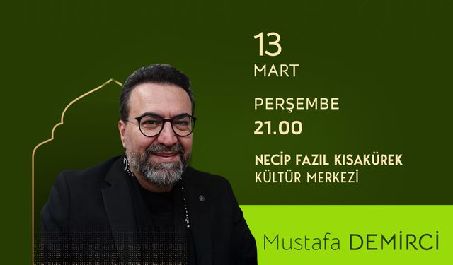 13 Mart’ta İlahi Dinletisiyle Duygular Zirveye Çıkacak