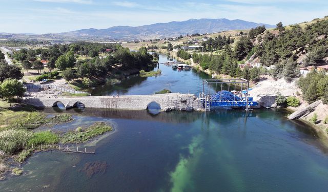 500 Yıllık Tarihi Köprünün Restorasyonunda Sona Gelindi