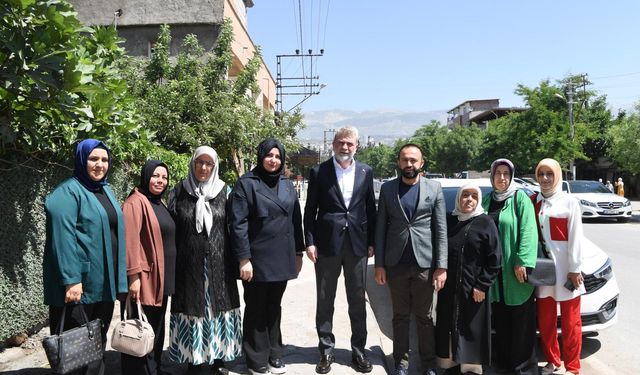Başkan Görgel, Kanuni’de Esnaf ve Vatandaşlarla Bir Araya Geldi