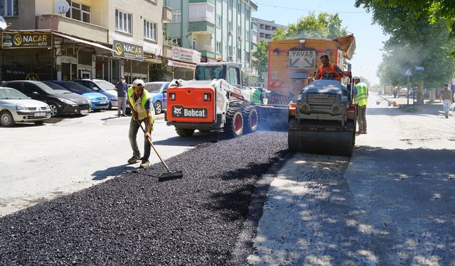 KASKİ, Altyapısı Tamamlanan Yollarda Asfalt Çalışmalarını Sürdürüyor