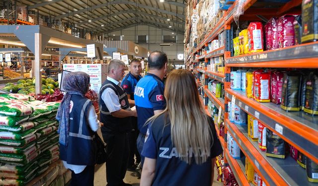Büyükşehir Zabıtası Ürün Denetiminde