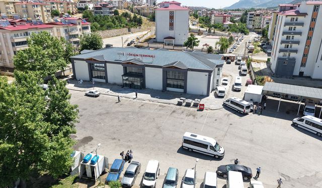 Göksun Terminali’nde Son Dokunuşlar Yapılıyor