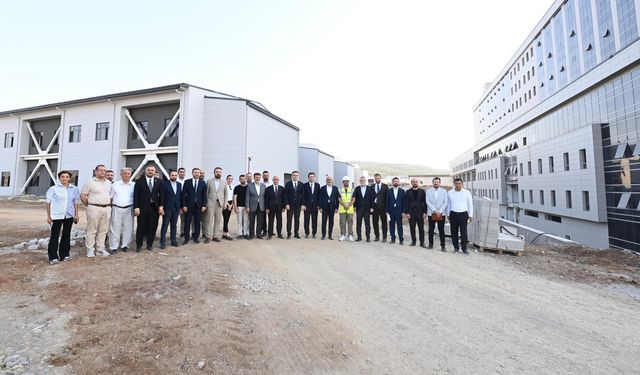 600 Yataklı Ferhuş Sağlık Kompleksi’nde Önemli Aşama Kat Edildi