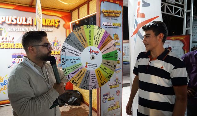 Pusula Maraş, Ağustos Fuarı’nda Gençliğin Yönünü Eğlenceye Çeviriyor