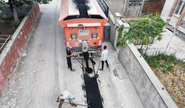 KASKİ, Elbistan’da da Asfalt Mesaisini Sürdürüyor