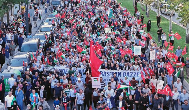 Kahramanmaraş, Gazze İçin Tek Yürek Oldu