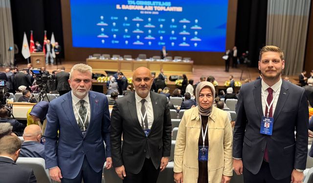 Başkan Görgel, AK Parti Genişletilmiş İl Başkanları Toplantısı’na Katıldı