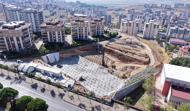 Şehrin Yeni Gençlik Üssünün Yapımı Hızla Sürüyor