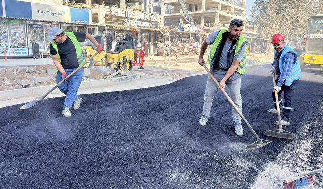 Haydar Aliyev Bulvarı’nda Altyapının Ardından Ulaşım Konforu Artırılıyor