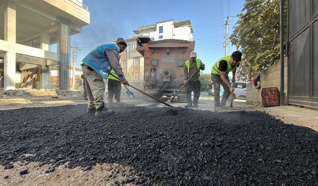 Altyapının Ardından Yol Onarımları da Hızla Devam Ediyor