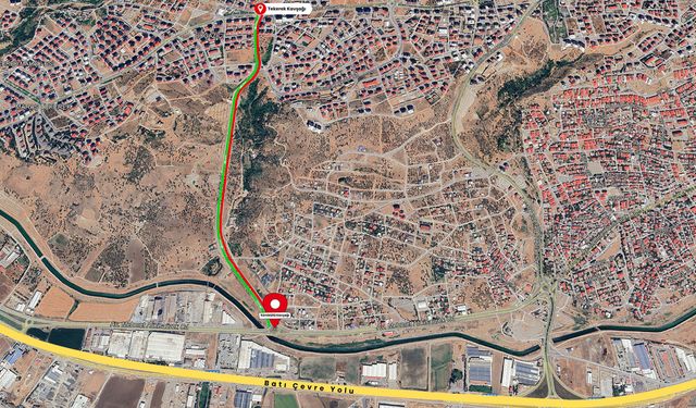 Sümbüllü Caddesi’nin Tekerek’e Çıkış Şeridi 24 Kasım’a Kadar Trafiğe Kapatıldı!