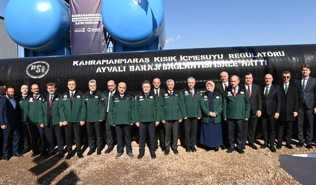 Bakan Yumaklı: “Kısık Projesiyle Kahramanmaraş’ın İçmesuyunu Güvence Altına Alıyoruz”