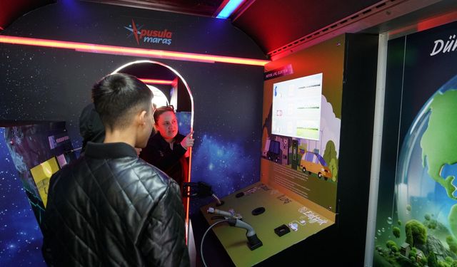 Pusula Maraş’ın Gezen Bilim Merkezi Yeni Misafirlerini Ağırladı