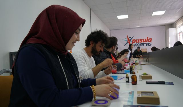 Gençler Pusula Maraş’ın Atölyesinde Hem Öğrendi Hem Üretti