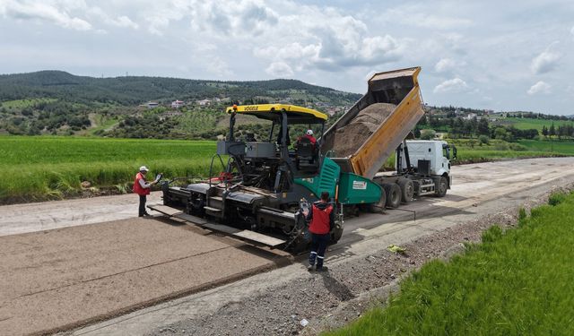 Büyükşehir’den Elmalar – Çokyaşar’a Daha Geniş, Daha Güvenli Yol