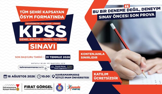 KPSS ADAYLARINA SON PROVA DESTEĞİ