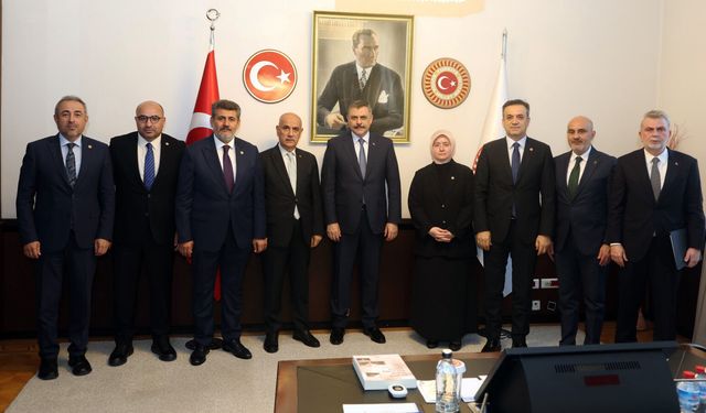 AK Parti Kahramanmaraş Heyetinden Ankara’da Önemli Temaslar