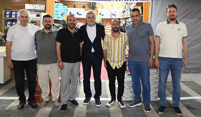 BAŞKAN GÖRGEL, AĞUSTOS FUARI’NDA ESNAF VE VATANDAŞLARLA BULUŞTU