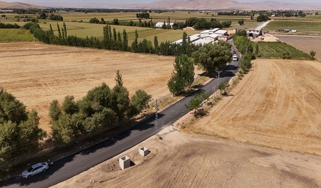 ELBİSTAN’DA BİR YOL YATIRIMI DAHA TAMAMLANDI