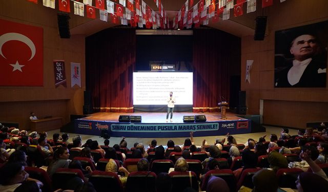 PUSULA MARAŞ’IN KPSS GENEL TEKRAR KAMPI İKİNCİ GÜNÜNDE TARİHLE DEVAM ETTİ