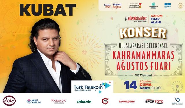 SEVİLEN SANATÇI KUBAT, KAFUM’DA SAHNE ALACAK